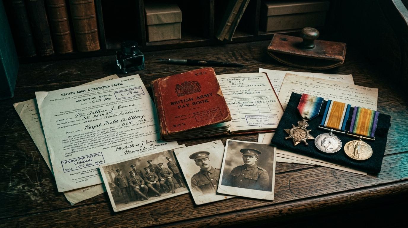 The History of Military Service Records: Why Your Story Matters
